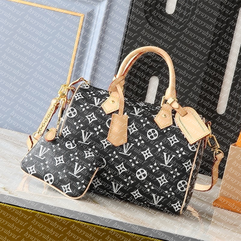 10a High quality must have designer handbag speedys bag Womens crossbody shoulder bag mirror quality Luxury Pillow bag leather chain bag work must-have tote wallet