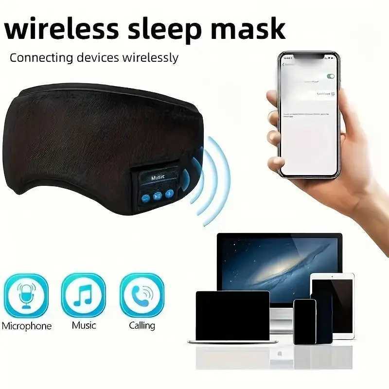 Bluetooth Music Sleep Eye Mask Blackout Smart Wireless Music Yoga Headband 3D Wireless Sleep Eye MaskXJ250224