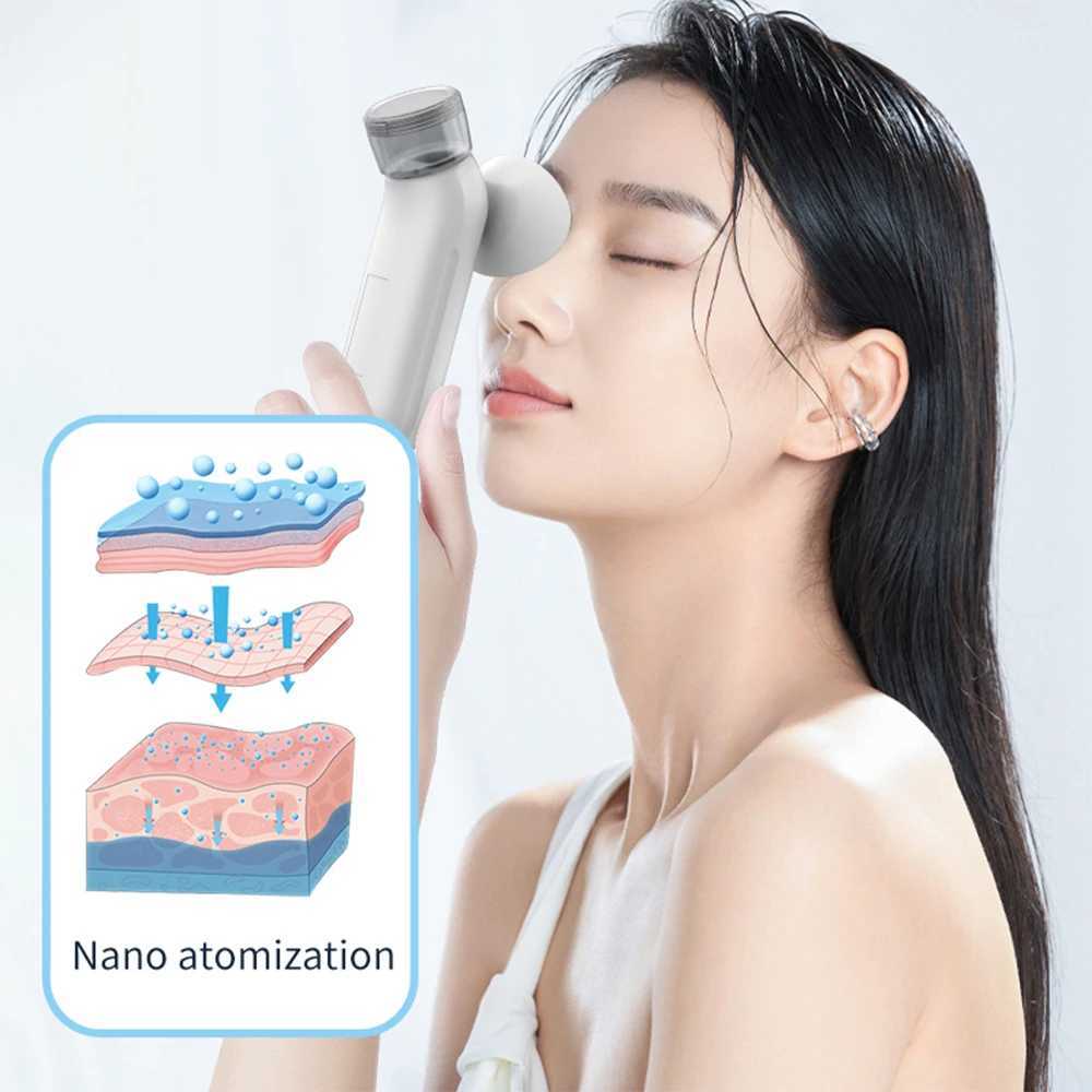 Eye Moisturizing Machine Portable Nano Sprayer Electric 3 Levels Hot Compress Relief Eyes Fatigue Dry Eye Care USB ChargingXJ250224