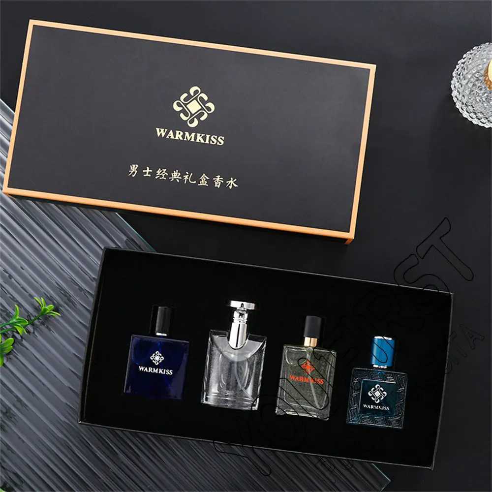 Pheromone Perfume Men For Date 20ml Cologne Masculinos Perfumes Men Gift Box 4 Pcs Set Charming Man Body Spray Perfumes Men W250224