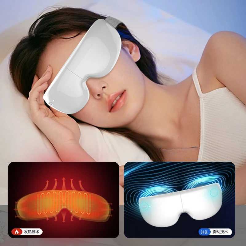 Eye Massage Instrument Relaxation Beauty Health Hot Compress Folded Refreshing Breathable Relieve Fatigue During Business TravelXJ250224