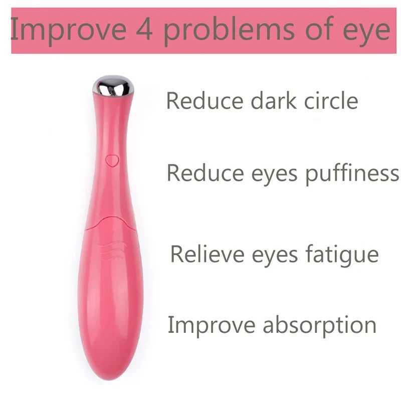 Electric facial massager ion implantation beauty instrument relaxation black eye round eye bubble anti-aging eye massagerXJ250224