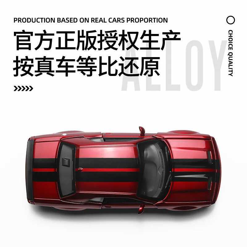 1 36 Dodge challenger SRT Jailbreak Assembled Version Alloy Car Diecasts Toy Vehicles Car Model Car Toy For Children Z250224