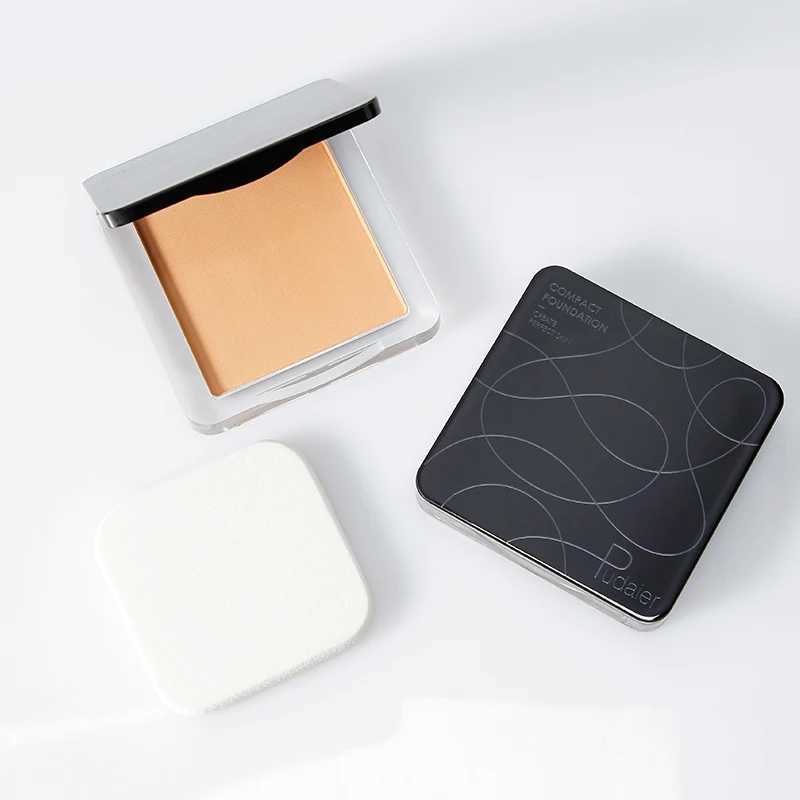 New Soft Natural Makeup Powder for Face Oil-control Mineral Face Powder Compact Foundation translucent powder Pressed With PuffXJ250224