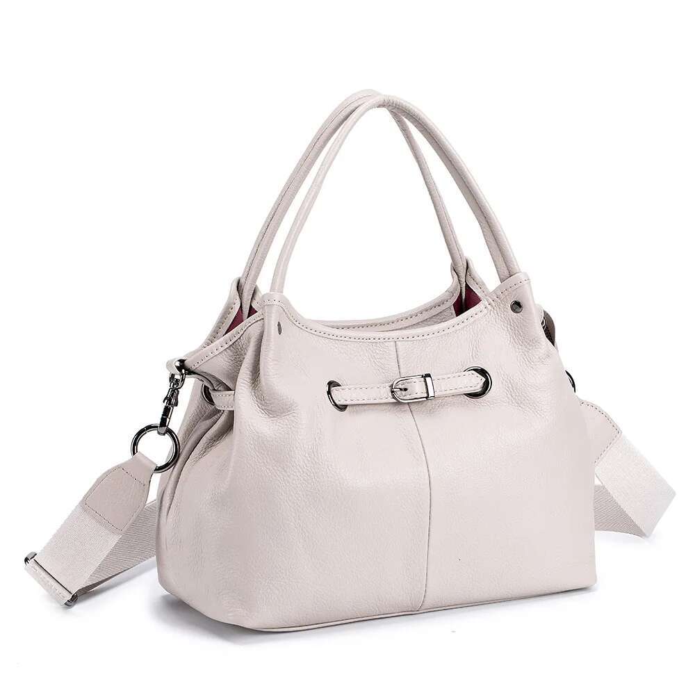 New 2025 Genuine Women's Bag Large Cpacity Design Made Of Soft Leather Shoulder Crossbody Bags