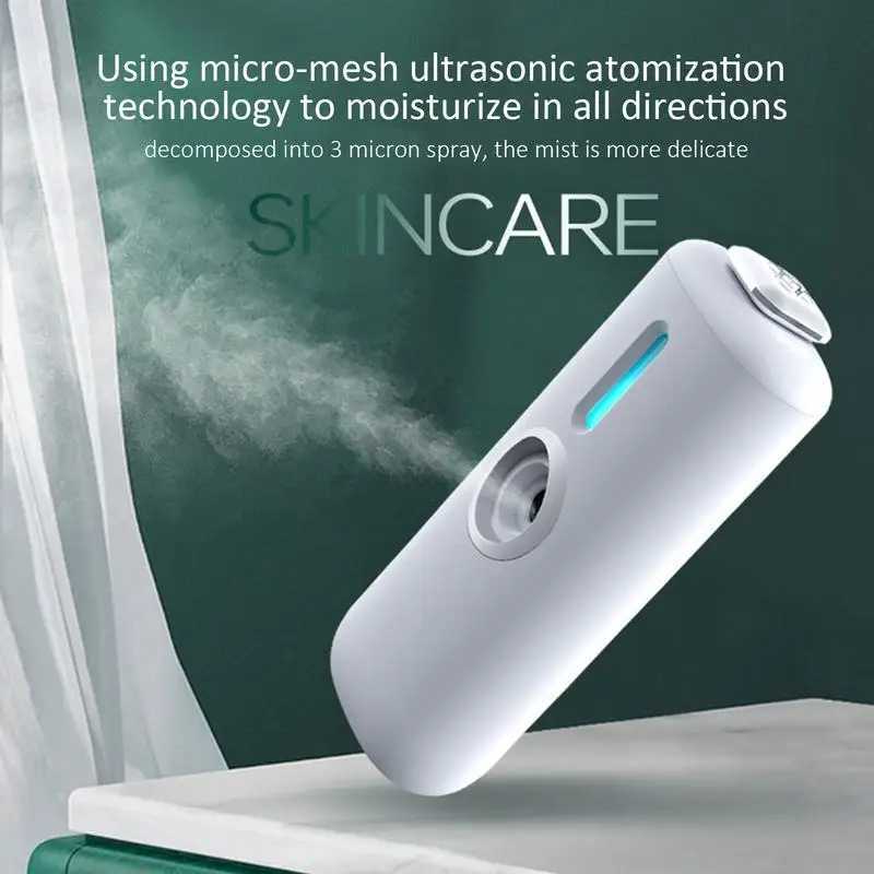 Eye Care Nano Sprayer Hot Compress Eye Moistening Instrument Portable Water Replenishment Instrument Mini Eye Care SprayerXJ250224