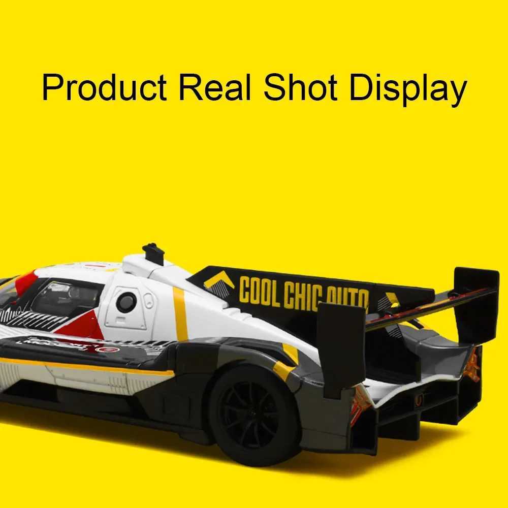 1 24 M HYBRID V8 Toys Miniature Model Car Diecast Alloy Racing Doors Opened with Sound Light Vehices Boyfriend Birthday Gift Free shipping