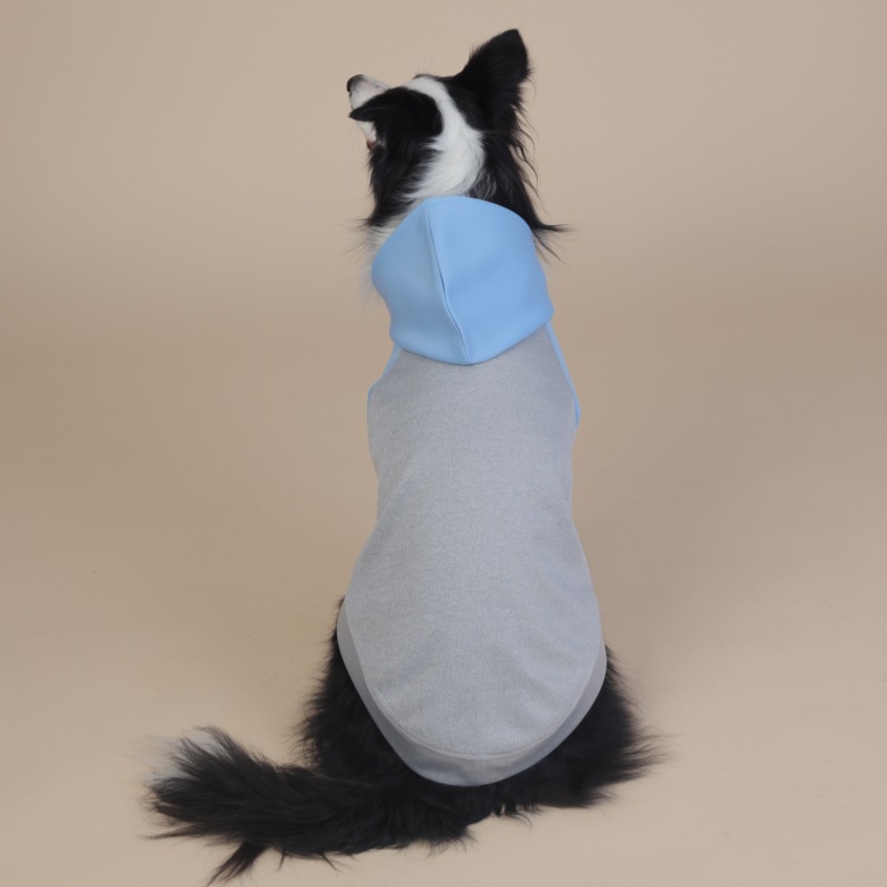 Dog Hooded Sweatshirt for Medium/Large Breeds - All-Season Comfort, Simple & Stylish Design