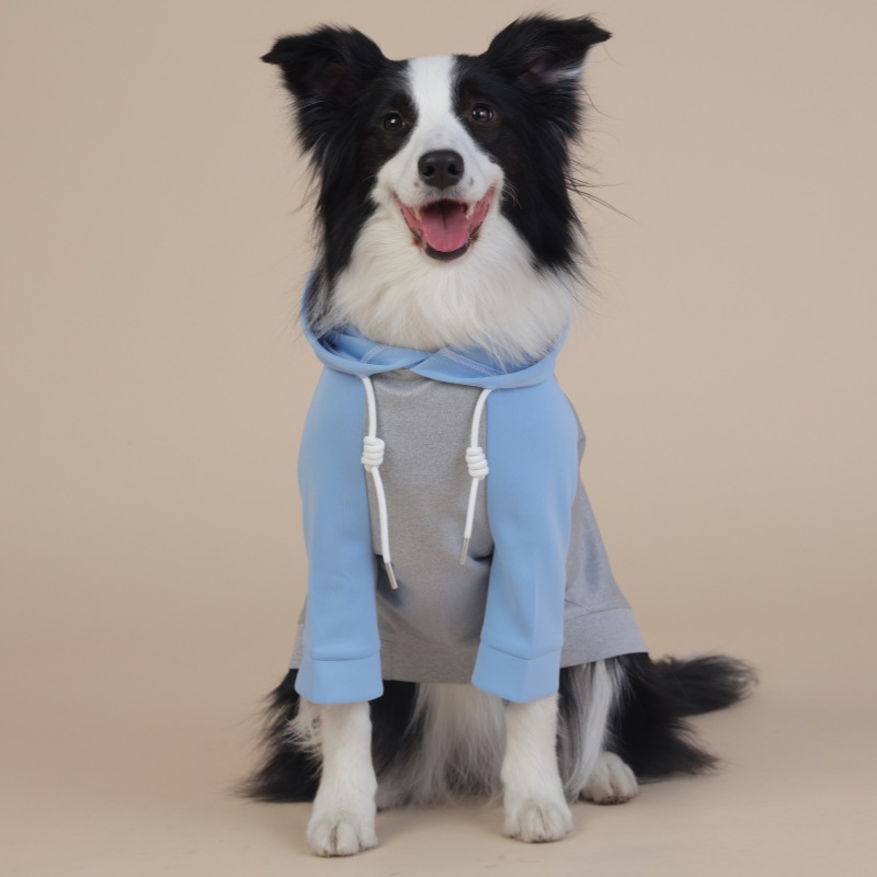 Dog Hooded Sweatshirt for Medium/Large Breeds - All-Season Comfort, Simple & Stylish Design