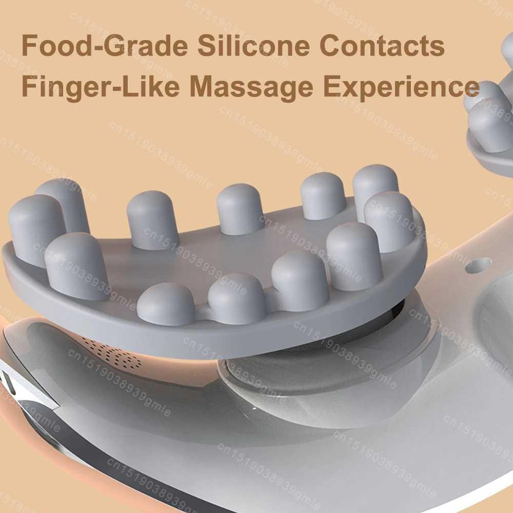 Eye Care Massage Instrument Eye Mask Vibration Hot Compress Stimulating Acupoints Massager Deeply Relieving Fatigue Spa SiliconeXJ250224