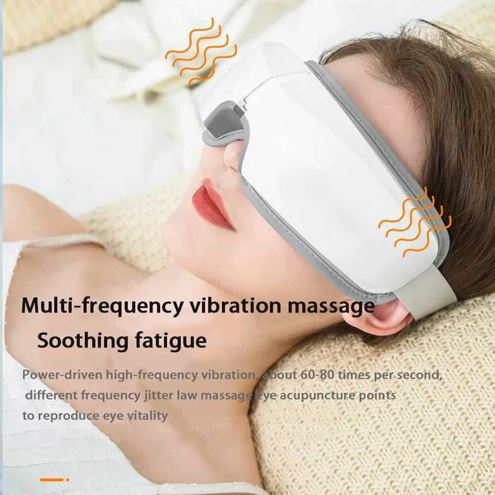 4D Eye Massager Smart Airbag Vibration Eye Care Instrument Hot Compress Bluetooth Eye Massage Relaxation Relieve Eye FatigueXJ250224
