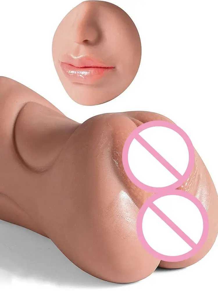 3 In 1 Masturbators Penetration Men Sex Toys Artificial Vagina Anal Mouth Pocket Pussy Adults Blowjob Male Masturbation ToolsW250224