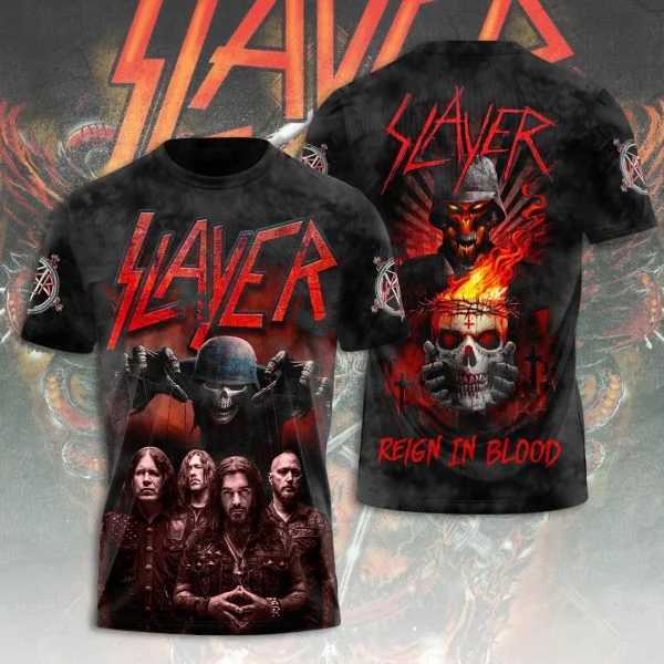 New Slayer Torrent Metal Band 3D Print Men/Women Hip Hop Boys T shirt Fashion O-Neck Short Sleeve Tee Top Trend Man Clothing W250224