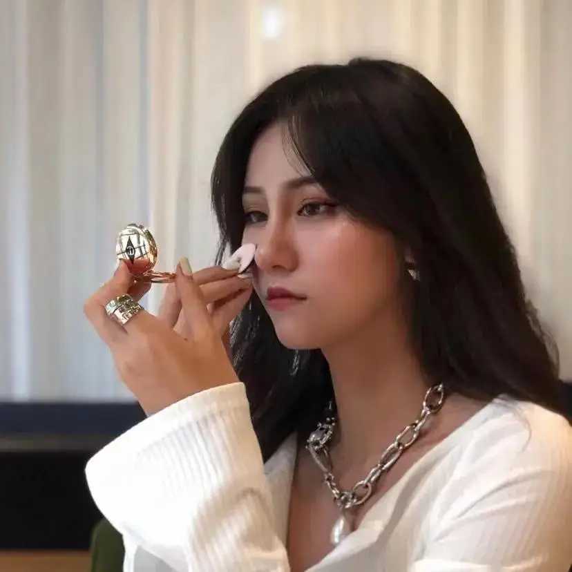 Mini Setting Powder Oil Control Puffs Natural Compact Waterproof Foundation Brighten Skin Soft Flawless Dry Powder ConcealerXJ250224