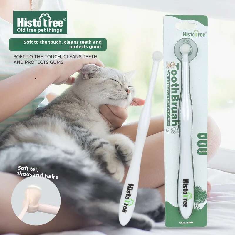 Degrees Pet Toothbrush Brush Addition Bad Breath Tartar Teeth Care Mouth Dog Cat Cleaning Supplies