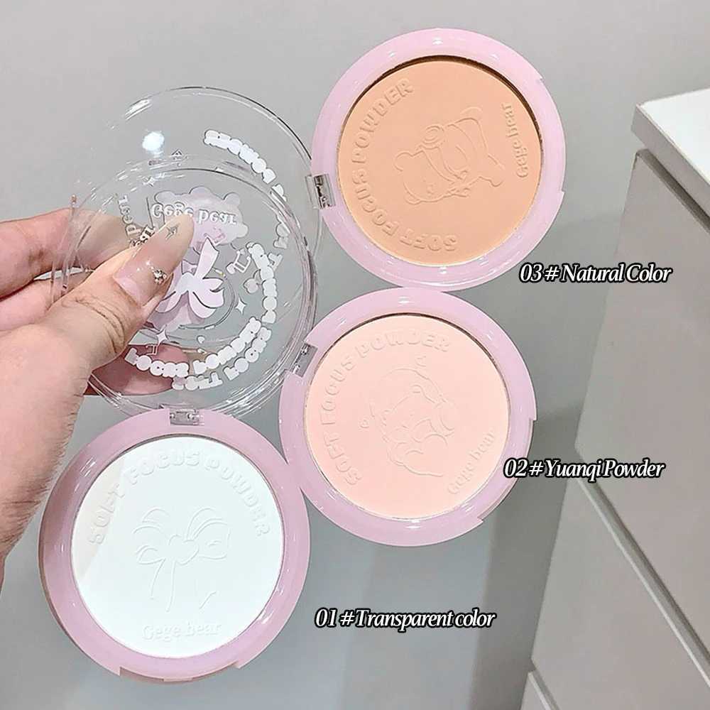 Makeup powder Shine Control Smooth Complexion Setting Foundation Portable Powder Long-lasting Matte Finish NaturalXJ250224