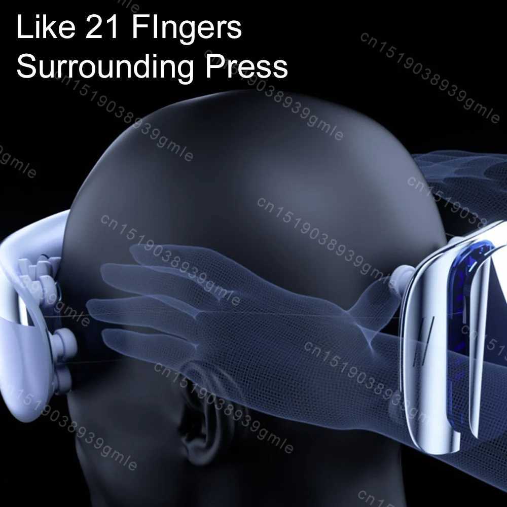 Visualization Eye Massager Acupoint Vibration Eye Care Instrument Hot Compress Eye Massage Music Relax Relieve Fatigue Eye DryXJ250224