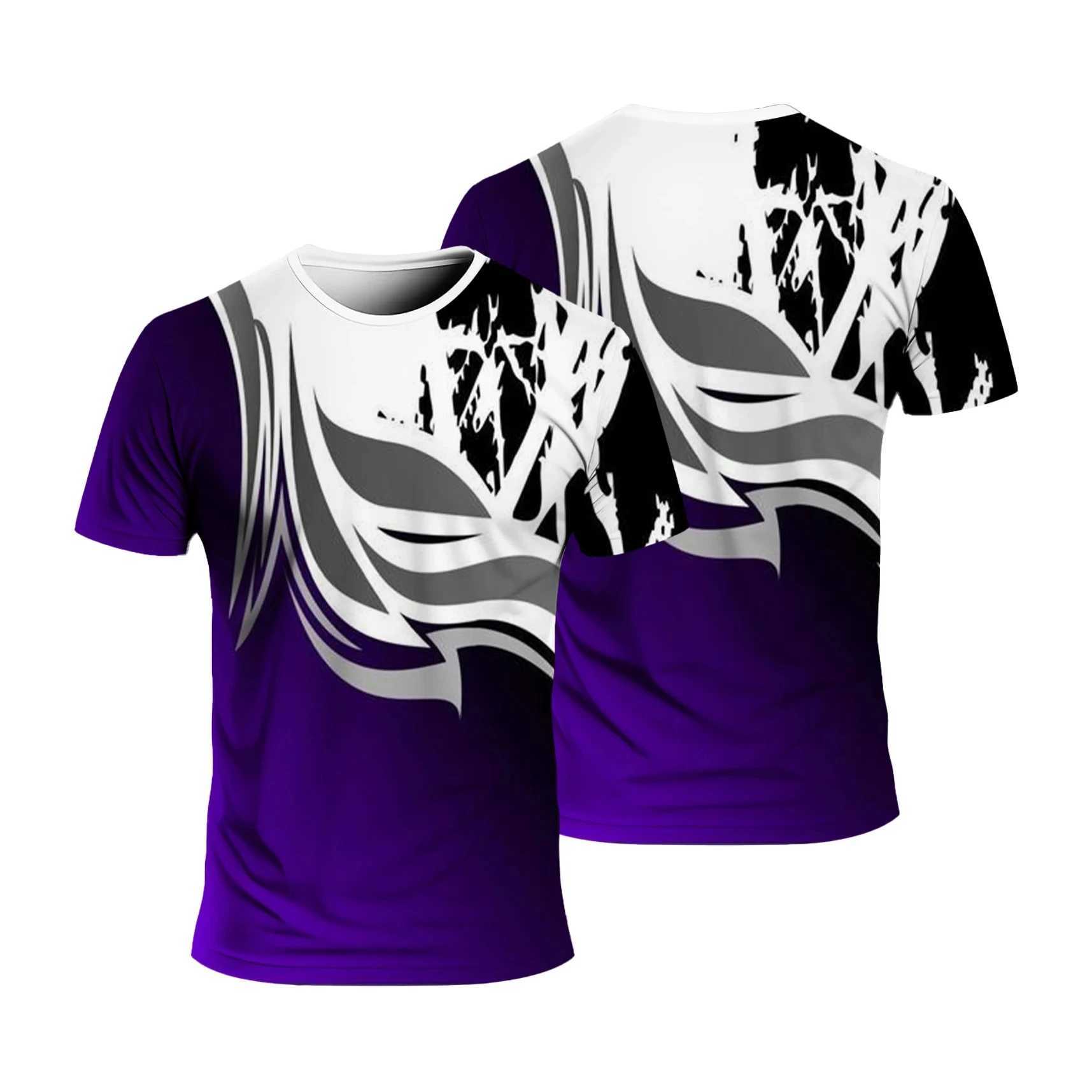 Summer fashion sports mens T-shirt 3D geometric print loose and comfortable daily casual O-neck short sleeved mens clothing W250224