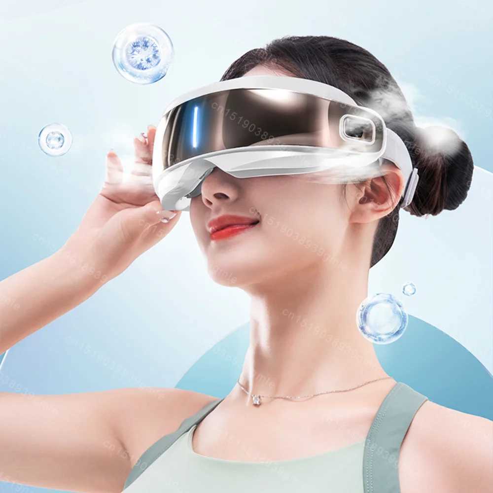 Steam Eye Massager Warm Spa Steamer Acupressure Therapy Kneading Massage Eyes Bluetooth Relieve Fatigue RelaxXJ250224