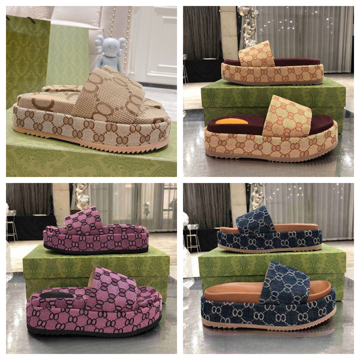 Designer Sandals Slippers Summer Men Women Shoes Shaped Multicolor Luxury Slides Molded In Black Tonal Rubber Sole Featuring Embossed Outer Side