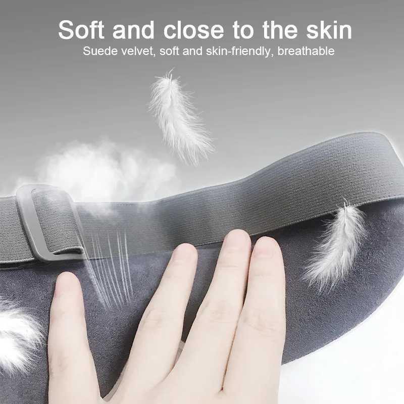 Conventional intelligent eye massager with hot Bluetooth music vibration migraine relief fatigue eye mask care toolXJ250224