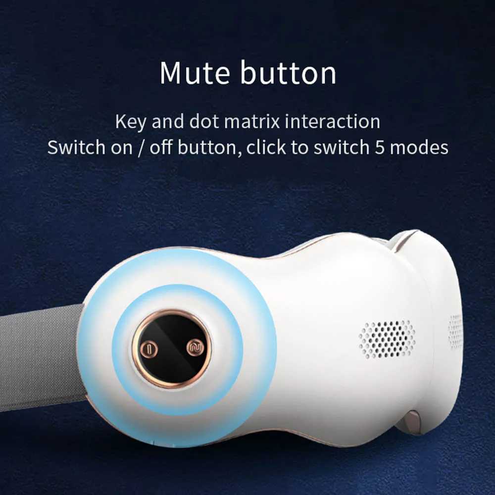 3D Electric Eye Massager Airbag Vibration Eye Care Massage instrument Bluetooth Music Foldable Heating Eye Massager Sleep MaskXJ250224