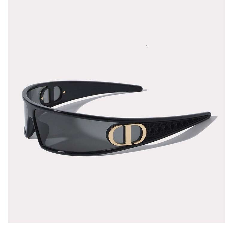 New Ins style one piece headband with futuristic fashion and personality niche Y K sunglasses