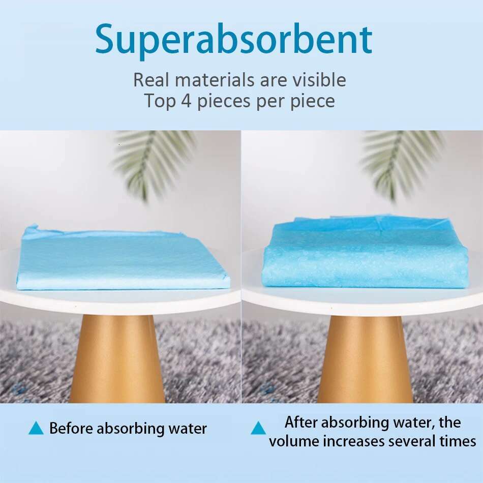Super Absorbent Diaper Training Pee Disposable Puppy Potty Pads Soakers For Cats Dog Diapers Cage Mat Pet Supplies