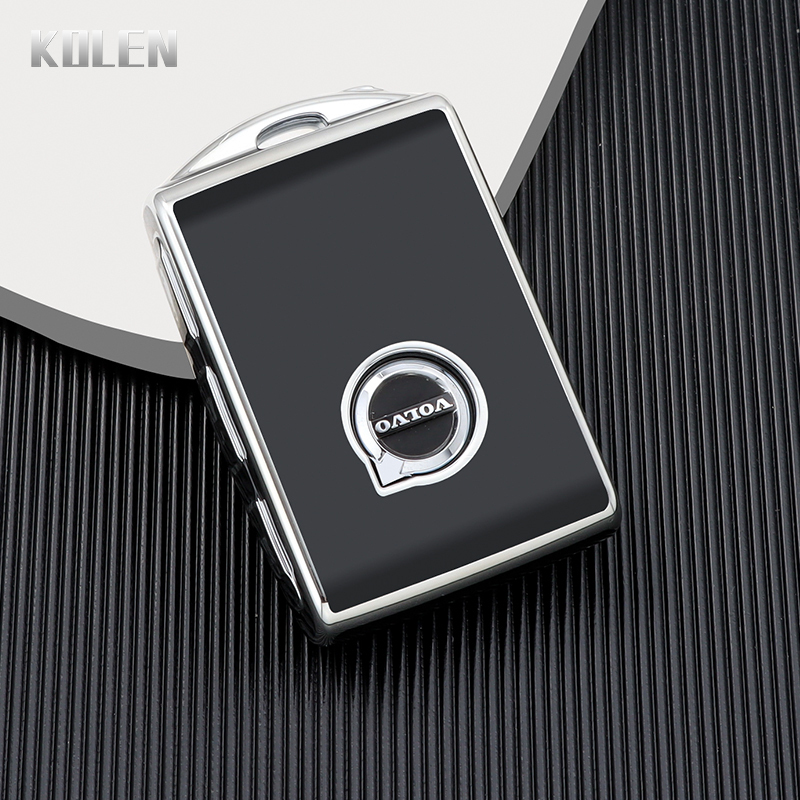 TPU Car Remote Key Case Cover Shell For Volvo S60 S90 XC40 XC60 XC90 V60 V90 C40 Polestar 1 Polestar 2 Protector Fob Accessories