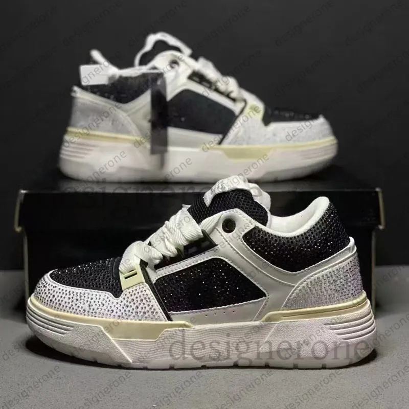Sneakers Designer MA-1 lace-up Bread Trainers Shoes Men Women platform Shoes Luxury Mesh leather Stadium Hardware- Leather Size 35-45