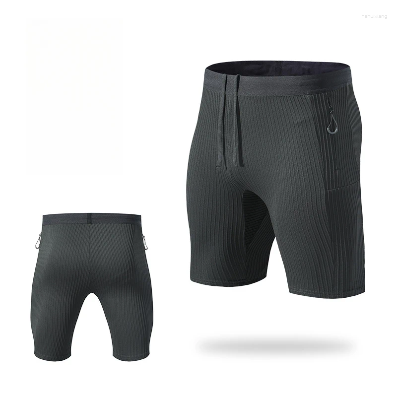 Active Shorts Men And Women Running Fast-drying Tight Outdoor Marathon Fitness Yoga Pants Five Training