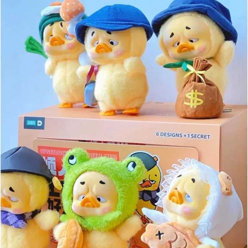 1/6 Upset Duck Work Upsets Me Blind Box Hard Working Duck Mystery Box Surprise Gift Cute Troublesome Duck Action Figure Toy DollT250224