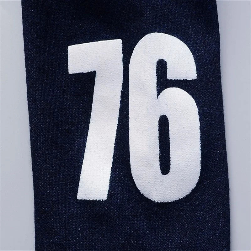 Spring and autumn toddler boy 76 decorative printed coatelastic jeans suit fashion Joker. 250224