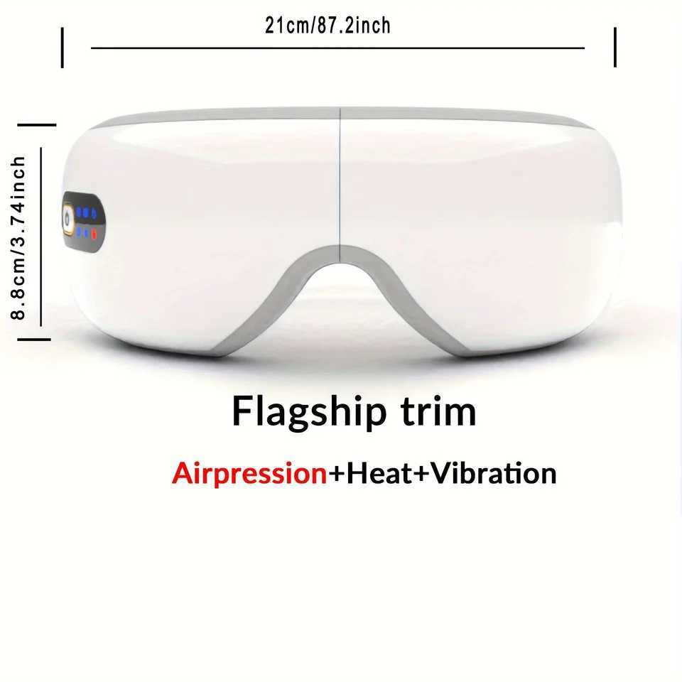 Eye MaskHeat Eye MassagerEye Mask MassagerEye careMusic EYE massagerAirbag Vibration MassageEYE Relax Reduce Eye StrainXJ250224