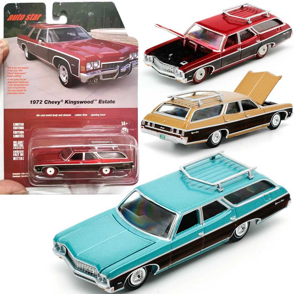1 64 Johnny Lighing Auto World Diecast Alloy Car Hidden Version Pot Truck Chevy Kingswood Estate Pontiac Tanker Model Free shipping