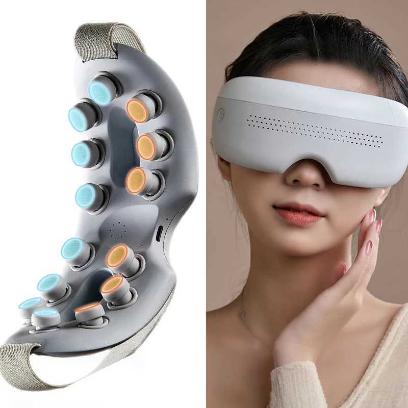 Eye Massager 4D Acupoint Massager Smart Airbag Vibration Eye Care Instrument Eye Massage Glasses Remove Fatigue Pouch WrinkleXJ250224