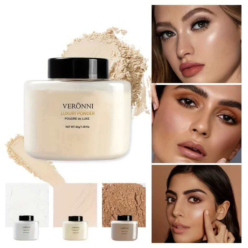 6 Colors Banana Luxury Powder for Women Face Foundation Banana Powder Bottles Loose Powder Authentic Oil-Control Beauty Make UpXJ250224