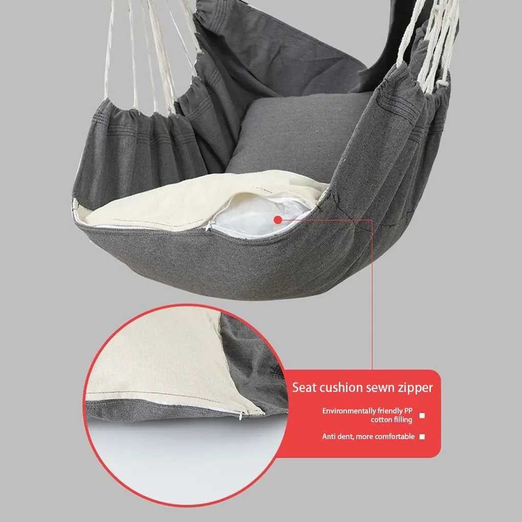 Portable Swing Chair For Outdoor Furniture Stylish And Comfortable Made With Materials Hammock Chair X250224