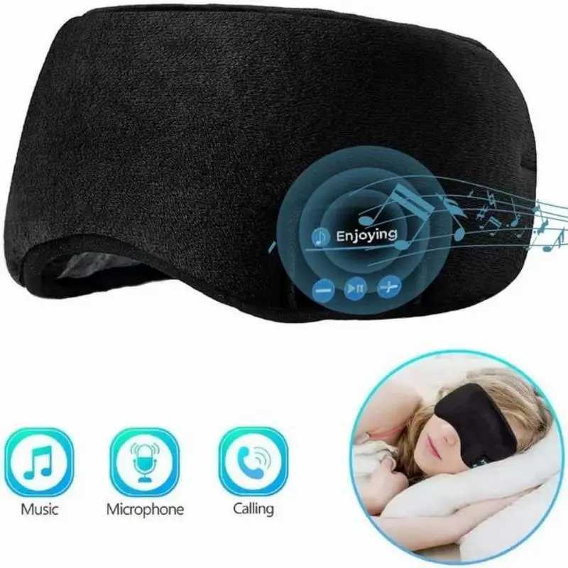 Bluetooth Music Sleep Eye Mask Blackout Smart Wireless Music Yoga Headband 3D Wireless Sleep Eye MaskXJ250224