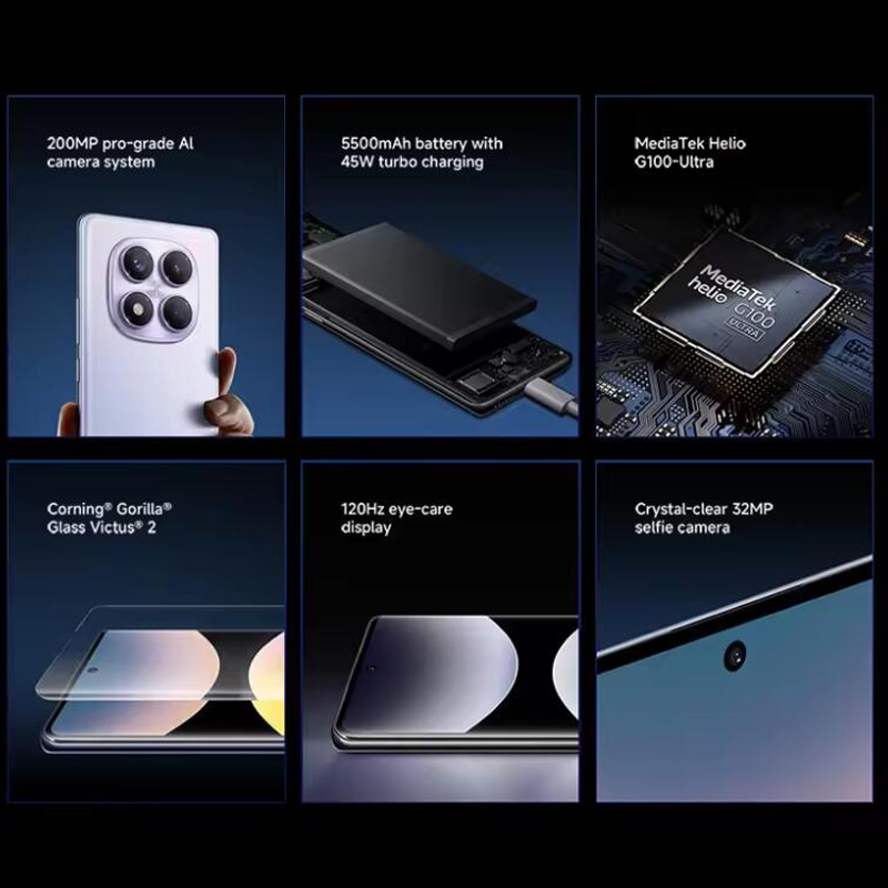 Global Version Xiaomi Redmi Note 13 4G Smartphone 8gb RAM 512gb ROM Camera 120Hz AMOLED 33W Fast Charging Snapdragon 685 Octa Core