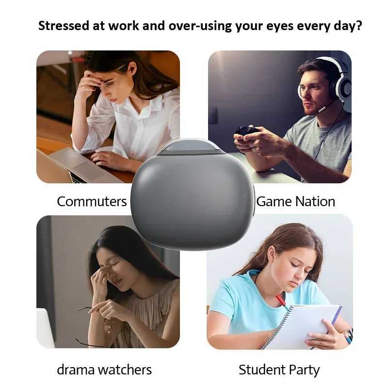 Electric steam eye massager spray eye moisturizing device portable atomizer face spray fatigue eye care to alleviate drynessXJ250224