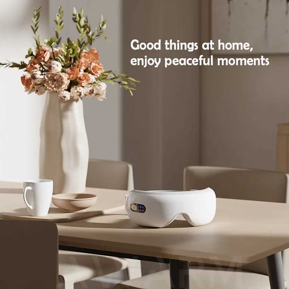 Eye MaskHeat Eye MassagerEye Mask MassagerEye careMusic EYE massagerAirbag Vibration MassageEYE Relax Reduce Eye StrainXJ250224