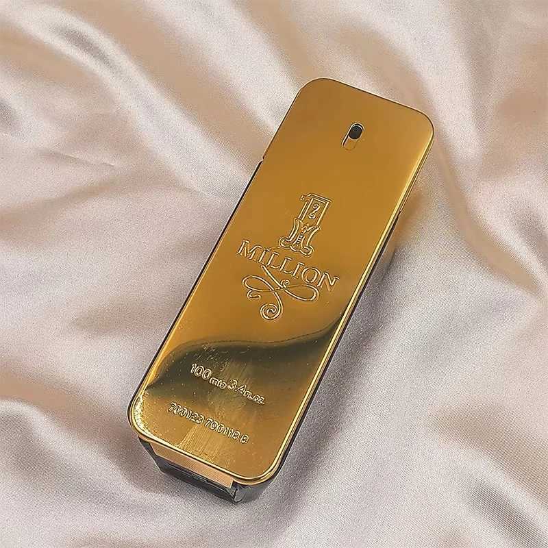 Original 00ml Million Gold Men Perfume Cologne Perfumes Masculine Men Long-Lasting Body Spray Fragrance Pheromone Perfume W250224