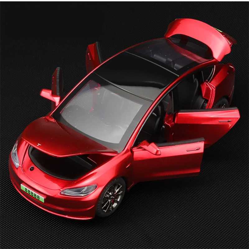 1 32 2024 Type 3 Alloy Die Casting Metal Toy Car Model High Silation Sound and Light Series Childrens Gifts Free shipping