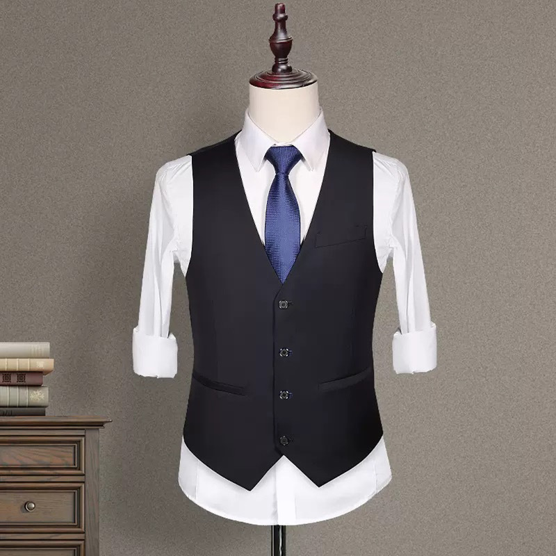 H29 Slim Fit Suit Vest Men's Suit Vest Casual Business Casual Formal Wear