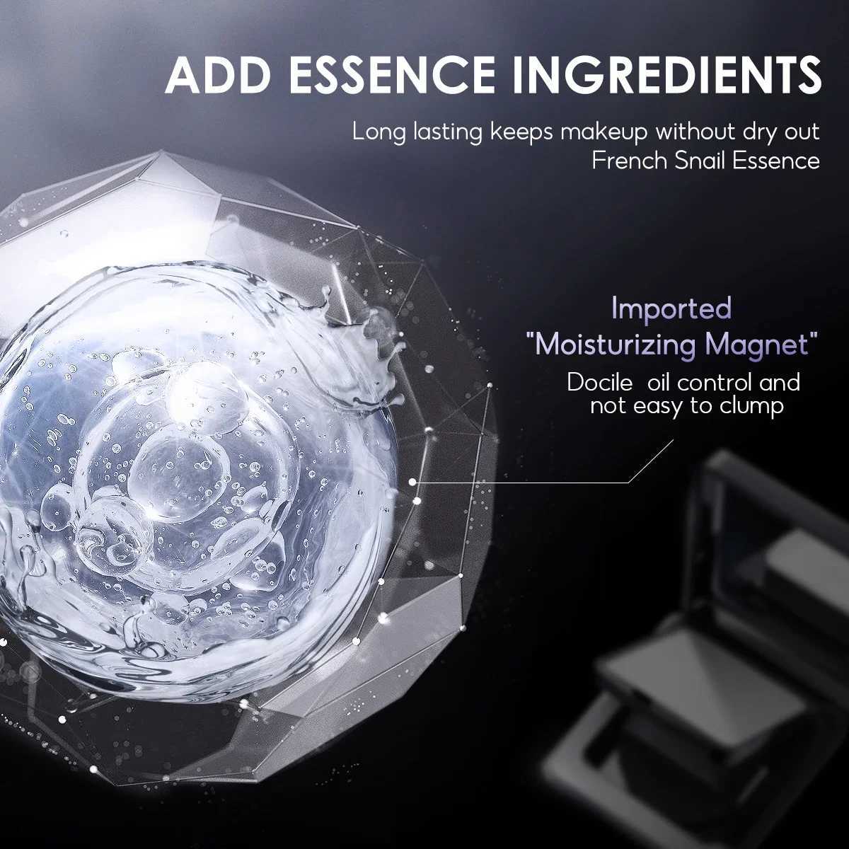 Wholesale matte facial pressing powder compact 24-hour long-lasting oil control transparent loose facial makeup powderXJ250224