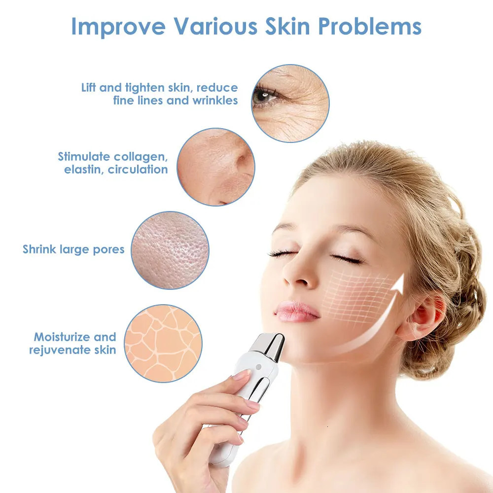 Galvanic Facial Machine Microcurrent Skin Rejuvenate Tightening Face Lifting Machine Body Slimming Skin Care Tool 250224