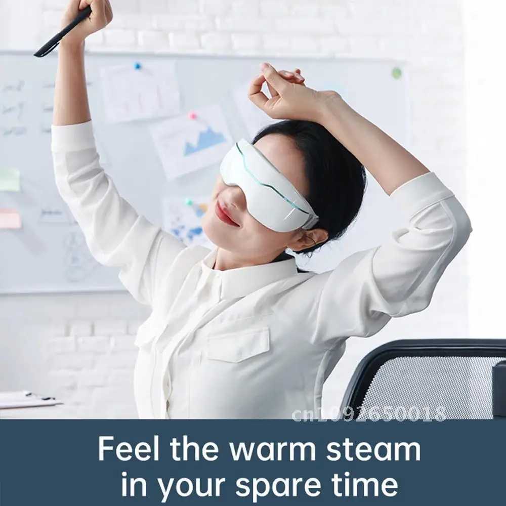 Electric nano steam eye massager with intelligent thermal compression to relieve pressure and better massage eye sleep and dry eye mask fatigueXJ25022