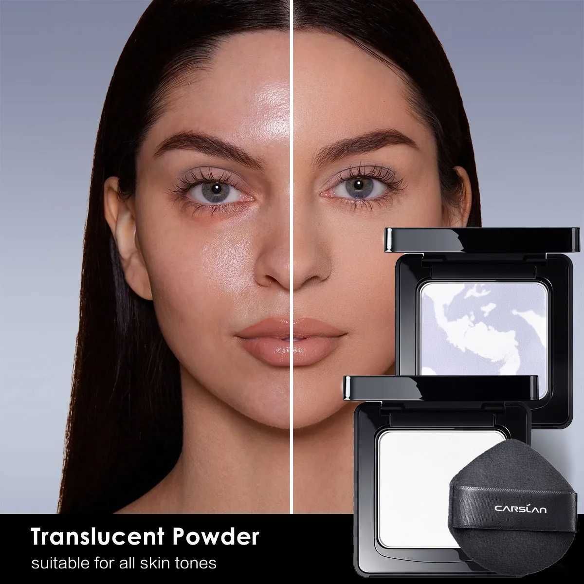 Wholesale matte facial pressing powder compact 24-hour long-lasting oil control transparent loose facial makeup powderXJ250224