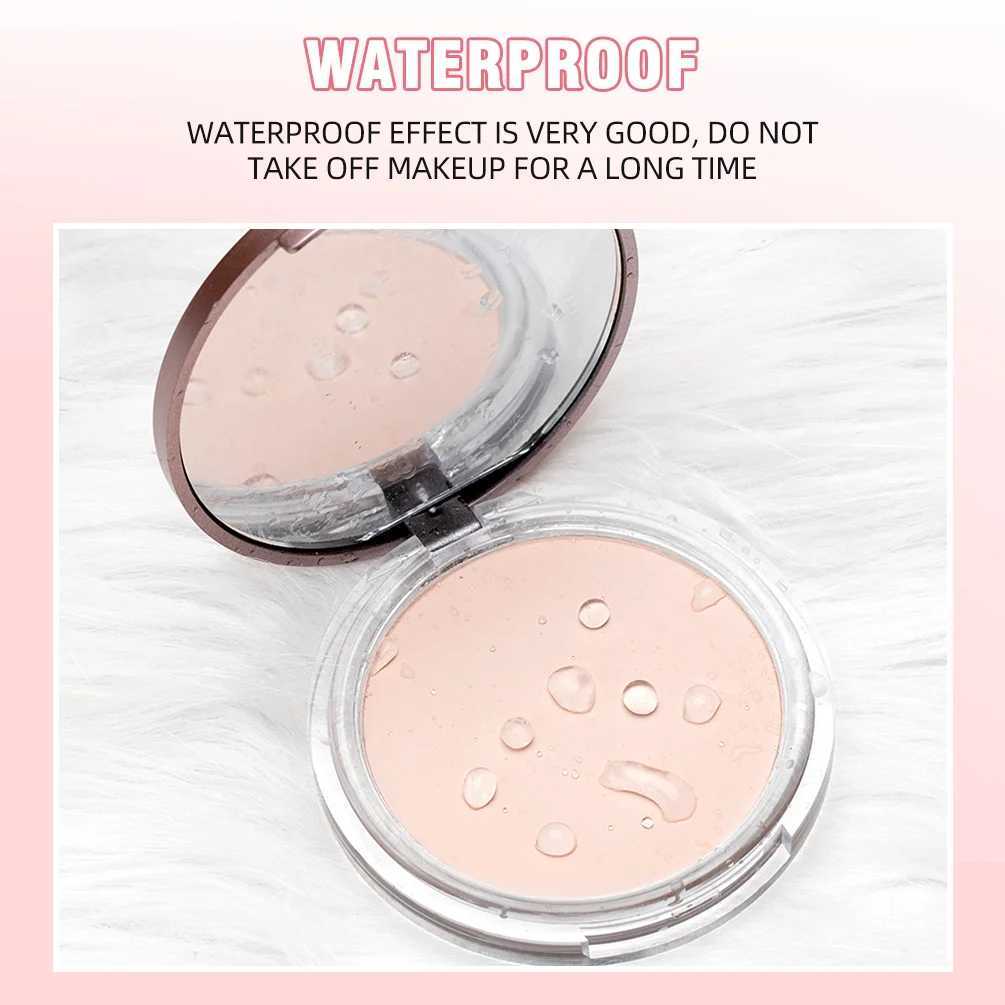 3 Colors Make Up Face Pressed Powder Brighten Oil-control Nude Makeup Setting Powder Foundation Makeup Base Lasting CosmeticsXJ250224